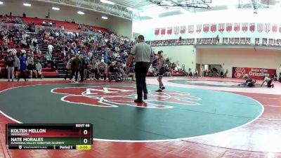 126 lbs Round 2 - Kolten Mellon, Wadsworth vs Nate Morales, Cuyahoga Valley Christian Academy