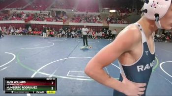 132 lbs Quarters & 1st Wb (16 Team) - Noah Tomlin, Lucas Lovejoy vs Maxwell Tyerar, Comal Smithson Valley