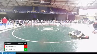 86 lbs Champ. Round 1 - Urijah Launit, Mat Demon Wrestling Club vs Rollie Flowers, Rainier Junior Wrestling Club