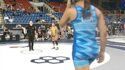 145 lbs Champ. Rd Of 32 - Abigail English-Reed, California vs Belicia Manuel, Michigan