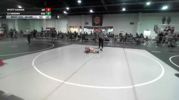 66 lbs Final - Ryatt Hansen, Rapid City Cobblers vs Cj Hedden, Hughson WC