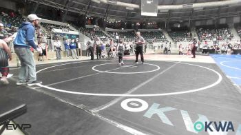 64 lbs Round Of 16 - Cole Stewart, Claremore Wrestling Club vs Ace Durao, Bartlesville Wrestling Club