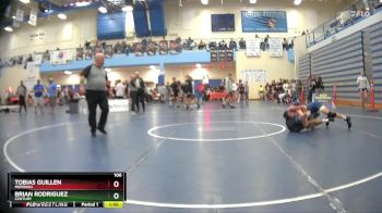 106 lbs Champ. Round 3 - Brian Rodriguez, Century vs Tobias Guillen, Meridian