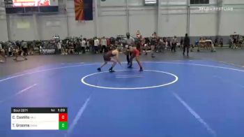 102 lbs Quarterfinal - Christian Castillo, Valiant vs Tanner Grooms, Okanogan