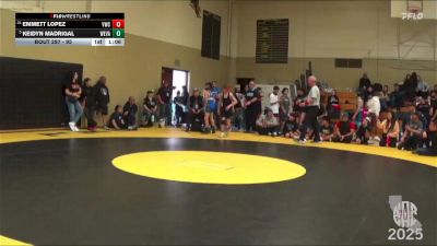 95 lbs Champ. Round 2 - Keidyn Madrigal, Dethrone vs Emmett Lopez, Vacaville Wrestling Club