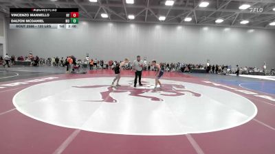 120 lbs Round Of 32 - Vincenzo Mannello, NY vs Dalton McDaniel, MO