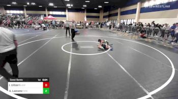 62 lbs Consolation - Isaac Ulibarri, Legends Of Gold vs Aiden Lazcano, Total Kaos WC