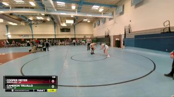 126 lbs Round 4 (10 Team) - Cooper Meyer, Wheatland vs Cameron Trujillo, South