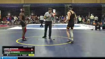 132 lbs Champ. Round 2 - Jaden McGowan, Rock Canyon vs Terran Schwartz, Lakewood