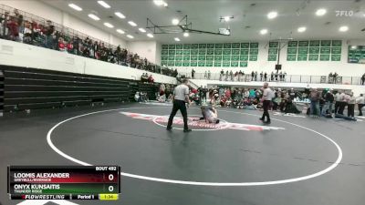 144 lbs 1st Place Match - Onyx Kunsaitis, Thunder Ridge vs Loomis Alexander, Greybull/Riverside