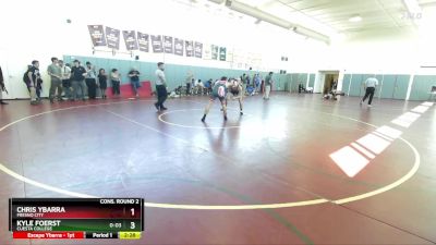 149 lbs Cons. Round 2 - Kyle Foerst, Cuesta College vs Chris Ybarra, Fresno City