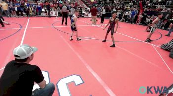 67 lbs Round Of 16 - Daniel Morgas, Maverick Elite Wrestling vs Joel Reinart, Newkirk Takedown