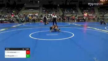 67 lbs Prelims - Tyler Christensen, Honey Badger WC vs Bryson Mcqueen, Second To None