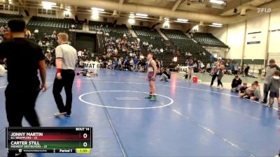 140 lbs Cross Bracket (8 Team) - Jonny Martin, G.I. Grapplers vs Carter Still, Midwest Destroyers