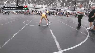 120 lbs Round 7 (10 Team) - Domenico Petracca, Edge Wrestling vs Landon Cunningham, Ohio Gold