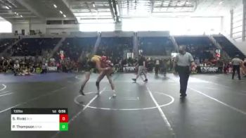 132 lbs Consi Of 16 #1 - Sergio Rivas, Silver State vs Peter Thompson, Speakeasy
