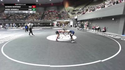 108 lbs Consi Of 16 #2 - Octavio Martinez, Paso Robles vs Angel Bombela, Redwood