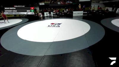 Champ. Round 1 - Noah Espitia vs Anthony Cruz, Mad Dawg Wrestling Club
