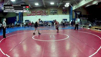 285 lbs Semifinal - Xander Firm, Sultana vs Javier Razo, West Valley