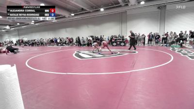 Senior Women Freestyle FS - 50 lbs Cons. Round 3 - Alejandra Corral, Menlo Wrestling Club vs Natalie Reyna-Rodriguez, Oregon