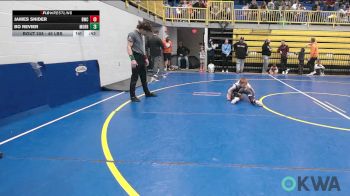 45 lbs Round Of 32 - James Snider, Bartlesville Wrestling Club vs Bo Revier, Morrison Takedown Club