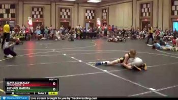 95 lbs Round 2 (6 Team) - Michael Batista, Buxton vs Izaya Schickley, Revival Yellow