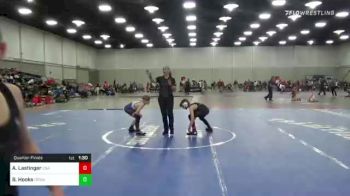 85 lbs Quarterfinal - Anson Lastinger, Usa Gold vs Bryar Hooks, Okwa