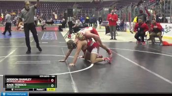 189 lbs Cons. Round 5 - Addison Shawley, Bellefonte Area Hs vs Gage Tedesco, Waverly Sr HS