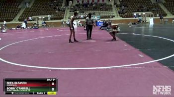 138 lbs Cons. Round 2 - Shea Gleason, Elberta HS vs Bobby O`Farrell, John Carroll Catholic HS