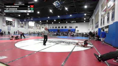 106 Boys Cons. Round 2 - Jet Johanson, Fallbrook vs Diego Esquivez, Imperial