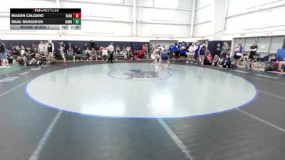 153 lbs Round Robin 1 - Mason Calgaro, Heart Of A Lion-HS vs Beau Bergeron, Lumberyard Wrestling-HS