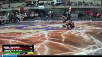 106 lbs Quarterfinals (8 Team) - Isaiah Kainoa Medina, Vacaville vs Quade Mullenbach, Stewartville