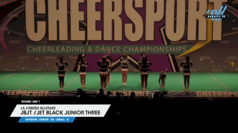 LA Cheerz Allstarz - JBJT /Jet Black Junior Three [2024 L3 Junior - D2 - Small - B Day 1] 2024 CHEERSPORT National All Star Cheerleading Championship