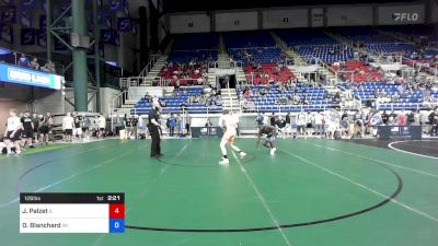 126 lbs Cons 32 #1 - Jack Palzet, Illinois vs Ostin Blanchard, Wisconsin