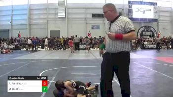 46 lbs Quarterfinal - Ryder Ramirez, AZ Cross Trained Wrestling vs Mason Huitt, Purebred Elite