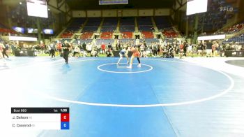 126 lbs Cons 64 #1 - Jason Deleon, North Carolina vs Cameron Coonrod, Kansas