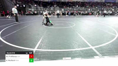 155 lbs Round Of 16 - Malcolm Perez-Alfonzo, Conway Wrestling vs Keaton Mulford, Premier Wrestling Center