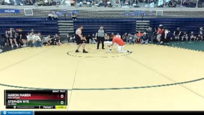 185 lbs Round 2 - Aaron Maben, Max Effort vs Stephen Nye, Lil Mavs