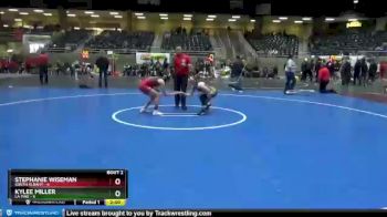 115 lbs Round 1 (4 Team) - Kylee Miller, La Pine vs Stephanie Wiseman, South Albany
