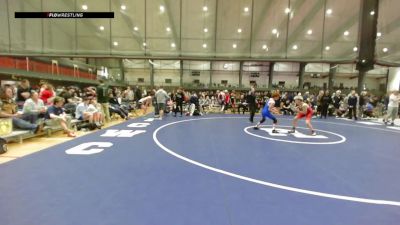 16U Boys GR - 113 lbs Champ. Round 2 - Lytning Hazen, CA vs Curtis Wert, CA