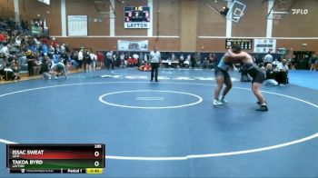 285 lbs Cons. Round 4 - Issac Sweat, Lehi vs Takoa Byrd, Layton