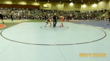 138 lbs Consi Of 16 #2 - Dylan Delany, Las Plumas vs VINCENT TYRRELL, Ukiah Wrestling Club