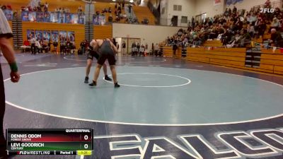 215 lbs Quarterfinal - Levi Goodrich, Century vs Dennis Odom, Forest Grove