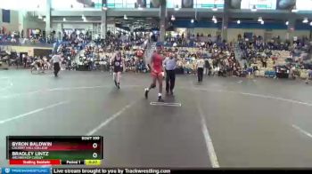 145 lbs 7th Place Match - Byron Baldwin, Calvert Hall College vs Bradley Lintz, Archbishop Curley