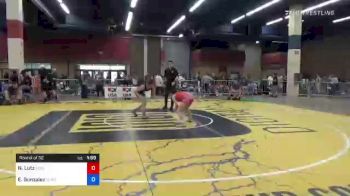 53 kg Round Of 32 - Noelani Lutz, Legends Of Gold Las Vegas vs Ella-Lina Gonzalez, Clarksville High School Wrestling