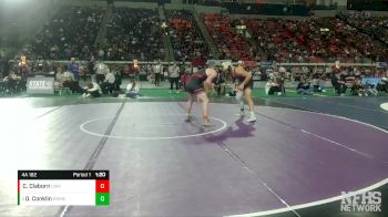 4A 182 lbs Quarterfinal - Dawson Conklin, Emmett vs Connor Claborn, Canyon Ridge