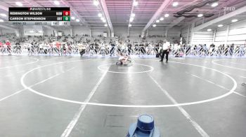 85 lbs Rr Rnd 2 - Remington Wilson, Midwest RTC vs Carson Stephenson, Grit Mat Club Red