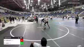 126 lbs Consi Of 8 #1 - Dc Cathcart, Ridge Wrestling vs Sirah Lane, North Omaha Athletic Club