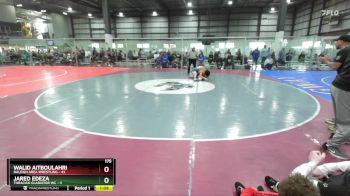 175 lbs Round 3 (4 Team) - Walid Aitboulahri, RALEIGH AREA WRESTLING vs Jared Edeza, THRACIAN GLADIATOR WC