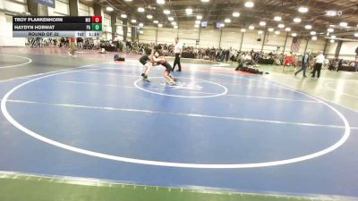 90 lbs Round Of 32 - Troy Plankenhorn, MD vs Haydyn Horwat, PA
